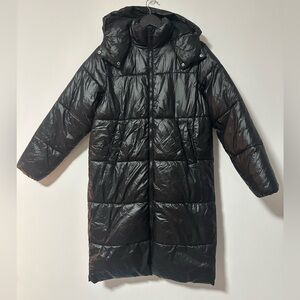H&M Divided long, shiny puffer coat